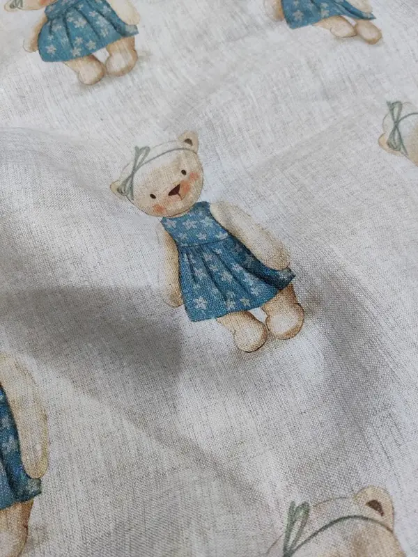 Linen Print #2 — Dressed Bear Childrenswear